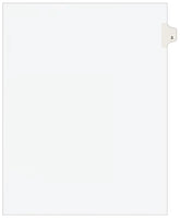Avery® Individual Legal Dividers Avery Style, Letter Size, #3 (11913)