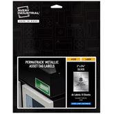 Avery® PermaTrack® Metallic Asset Tag Labels, 3-3/4" x 2", 64 Labels (61520)
