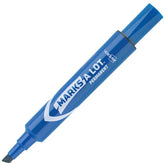 Avery(R) Marks A Lot(R) Permanent Markers, Regular Desk-Style Size, Chisel Tip, 1 Blue Marker (07886)