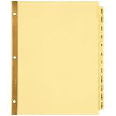 Avery® Preprinted Dividers, 12-Tab Set, Jan.-Dec. (11307)