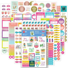 Avery® Fitness Planner Stickers Variety Pack, 30 Sticker Sheets, 1,362 Stickers Total (6787)