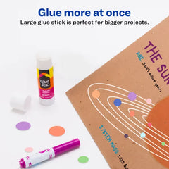 Avery(R) Glue Stick, White, 1.27 oz., Washable, 18 Permanent Glue Sticks, Value Pack (00192)