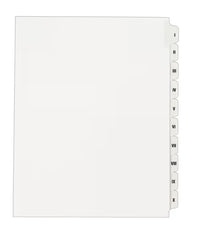 Avery® Collated Legal Dividers Allstate® Style, Letter Size, I - X Tab Set (82319)