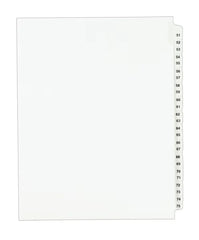Avery® Standard Collated Legal Dividers Avery Style, Letter Size, 51-75 Tab Set (1332)