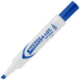 Avery® Marks A Lot® Dry Erase Marker, Desk-Style, Chisel Tip White Board Marker, Blue (24406)