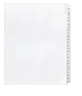 Avery® 26-50 Legal Exhibit Dividers for 3 Ring Binders, 25-Tab Set, Allstate® Style, 1 Binder Divider Set (01702)