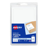 Avery® Shipping Labels, TrueBlock® Technology Permanent Adhesive, 3" x 4", 40 Labels (5286)