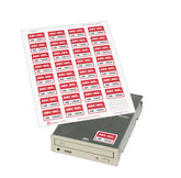 Avery® ID Labels, Permanent Adhesive, 1-1/4" x 1-3/4", 480 Labels (6570)
