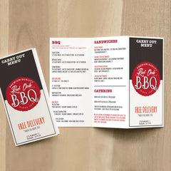 Avery® Tri-Fold Brochures with Mailing Seals, 8-1/2" x 11", Matte White, 100 Brochures for Inkjet Printers (8324)