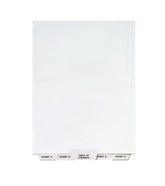 Avery® Premium Collated Legal Dividers Avery Style, Letter Size, A-Z & Table of Contents Tab Set (11376)