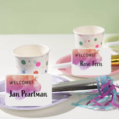 Avery® Adhesive Name Badge Labels, 2-1/3" x 3-3/8", White, 100 Removable Name Badges (05147)