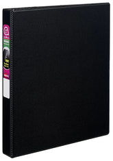 Avery® Durable Binder, 1" Slant Rings, 220-Sheet Capacity, DuraHinge™, Black (27250)