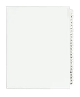 Avery® Standard Collated Legal Dividers Avery Style, Letter Size, 1-25 Tab Set (1330)
