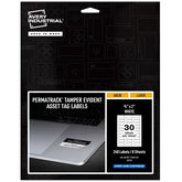 Avery® PermaTrack® Tamper-Evident Asset Tag Labels, 3/4" x 2", 240 Labels (60530)