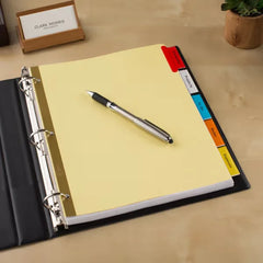 Avery® Big Tab™ Insertable Divider Insert Sheet Refills, 5-Tab, 3 Sheets, 54 Inserts (11227)