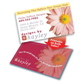 Avery® Clean Edge® Business Cards with Sure Feed Technology, 2" x 3-1/2", White, 160 Blank Cards (08869)