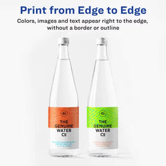 Avery® Print-to-the-Edge Address Labels with Sure Feed®, 1-1/4" x 2-3/8", Matte White, 450 Labels (6871)