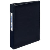 Avery® Mini Binder, 1" Round Rings, 175-Sheet Capacity for 5-1/2" x 8-1/2" Paper, 1.4" Spine, Black (27257)