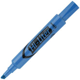 Avery(R) Hi-Liter(R) Desk-Style Highlighters, SmearSafe(R), Chisel Tip, 1 Fluorescent Blue Highlighter (24016)