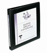 Avery® Framed View Binder, 1/2"Slant Rings, 120-Sheet Capacity, Black (68050)