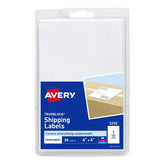 Avery® Shipping Labels, TrueBlock® Technology, Permanent Adhesive, 4" x 6", 20 Labels (5292)