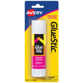 Avery® Glue Stick, White, 1.27 oz., Washable, 1 Permanent Glue Stick (00191)