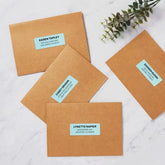 Avery® Address Labels with Sure Feed®, 1" x 2-5/8", Pastel Blue, Laser & Inkjet Compatible, 750 Labels (5980)