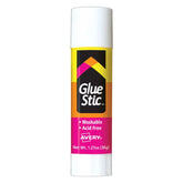 Avery(R) Glue Stick, White, 1.27 oz., Washable, 1 Permanent Glue Stick (00196)