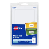 Avery® Removable Labels, Removable Adhesive, 3" x 5", 40 Labels (5450)