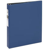 Avery® Standard Binder, 1" Round Rings, 175-Sheet Capacity, 1.4-Inch Wide Spine, Blue Binder (03300)