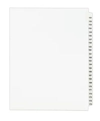 Avery&reg; Standard Collated Legal Dividers Avery Style, Letter Size, 151-175 Tab Set (1336)