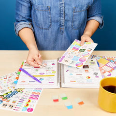 Avery&reg; Teacher Planner Stickers Pack, 30 Sheets of Teacher Planner Stickers, Set of 1,430 Stickers for Your Planner, Journal or Calendar (6781)