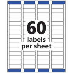 Avery&reg; Easy Peel&reg; Return Address Labels, Sure Feed&trade; Technology, Permanent Adhesive, 2/3" x 1-3/4", 1,500 Labels (8195)