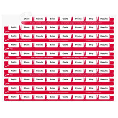 Avery&reg; Print & Apply Clear Label Sheet Refills, Index Maker&reg; Easy Apply&trade; Labels, 8-Tab, 3 Sheets (11226)