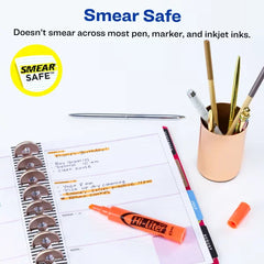 Avery(R) Hi-Liter(R) Desk-Style Highlighters, SmearSafe(R), Chisel Tip, 1 Fluorescent Orange Highlighter (24050)