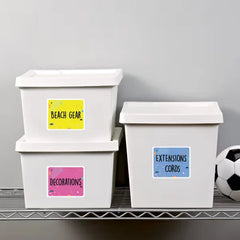 Avery&reg; Printable Shipping Labels with Sure Feed&reg;, 3-1/3" x 4", White, 600 Blank Mailing Labels for Laser Printers (5164)
