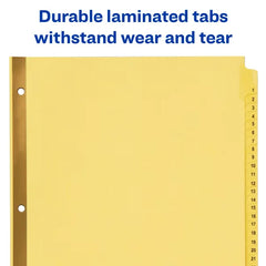 Avery&reg; Preprinted Dividers, 31-Tab Set, 1-31 (11308)