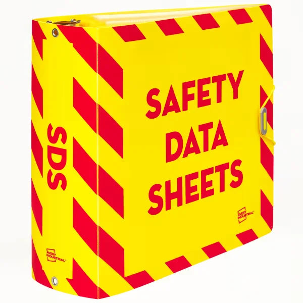 UltraDuty&trade; SDS Binder Bundle, 3" Durable Poly Binder with Chain, A-Z Plastic Dividers, 25 Sheet Protectors (77714)