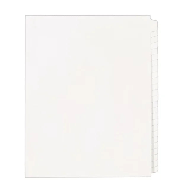 Avery&reg; Standard Collated Legal Dividers Avery Style, Letter Size, Blank Tab Set (11959)
