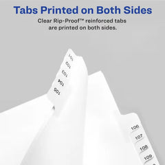 Avery&reg; Collated Legal Dividers Allstate&reg; Style, Letter Size, I - X Tab Set (82319)
