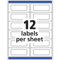 Avery&reg; Send & Reply Piggyback Mailing Labels, Sure Feed&trade; Technology, 1-5/8" x 4" Outer, 1" x 3" Inner, 240 Labels (5735)