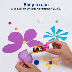 Avery&reg; Glue Stick, White, 1.27 oz., Washable, 1 Permanent Glue Stick (00191)