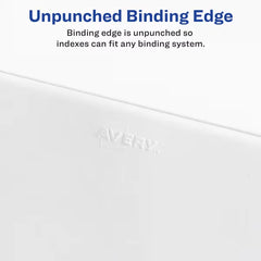 Avery&reg; Individual Legal Dividers Avery Style, Letter Size, #25 (1025)